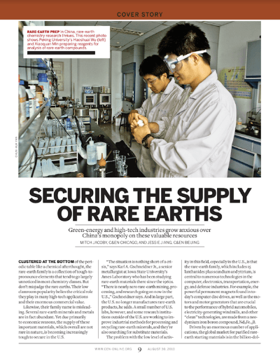 Rare Earth Supply