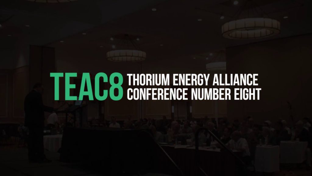 John Kutsch – Welcome to Thorium Energy Alliance Conference TEAC 8